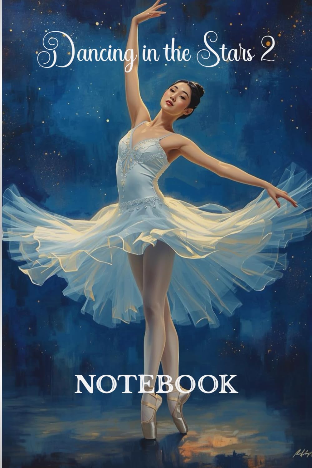 capítulo por capítulo baixar Dancing in the Stars 2: 150 lined pages for creative writing, gift for ballet dancers or fans of ballet