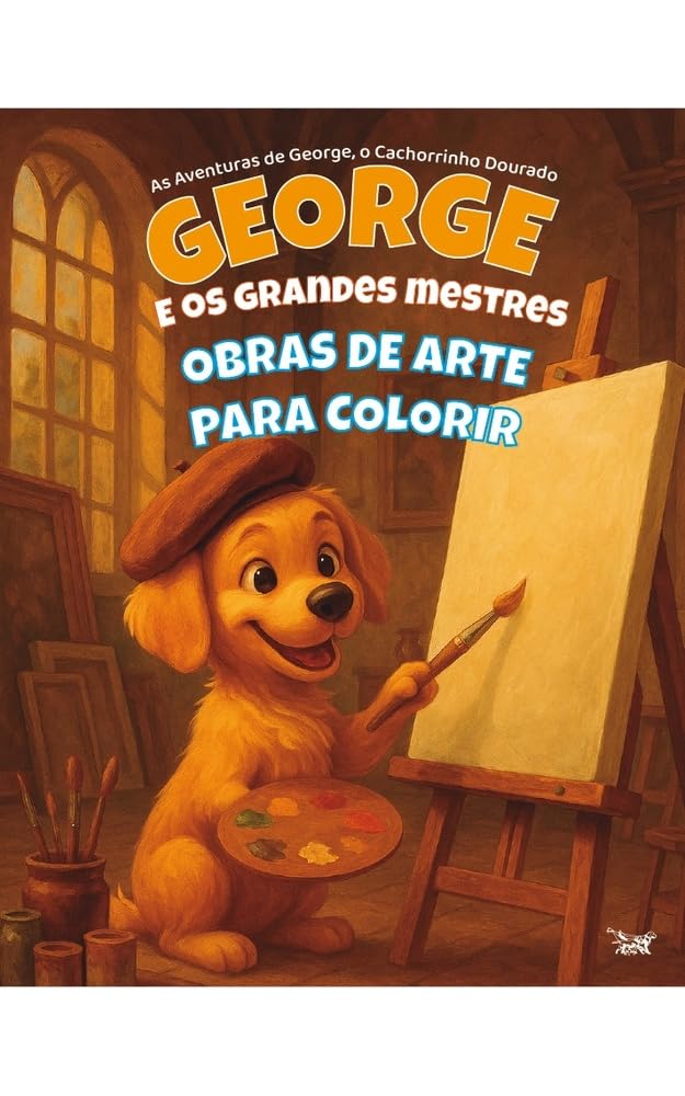 ler totalmente George e os Grandes Mestres – Obras de Arte para Colorir: Uma jornada artística com releituras criativas dos maiores clássicos da história da arte. (As aventuras de George, o cachorrinho dourado)