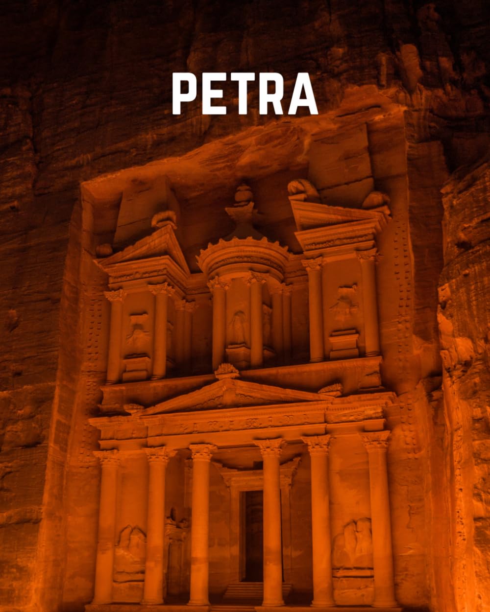 ler totalmente A Decorative Book: Petra featuring The Treasury (Al-Khazneh): A Stackable Book for Interior Decorating and Set Dressing for Coffee Tables, End Tables, and Bookshelves with Photographic Cover