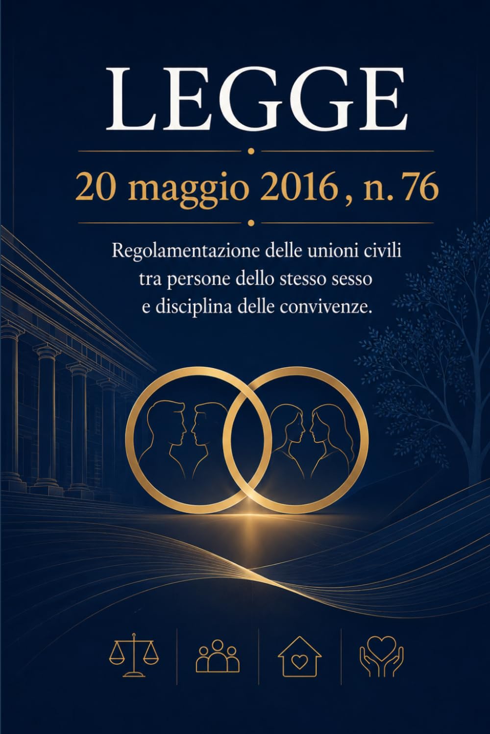 LEGGE 20 maggio 2016, n. 76: Regolamentazione delle unioni civili tra persone dello stesso sesso e disciplina delle convivenze. (Italian Edition) baixar livro de graça