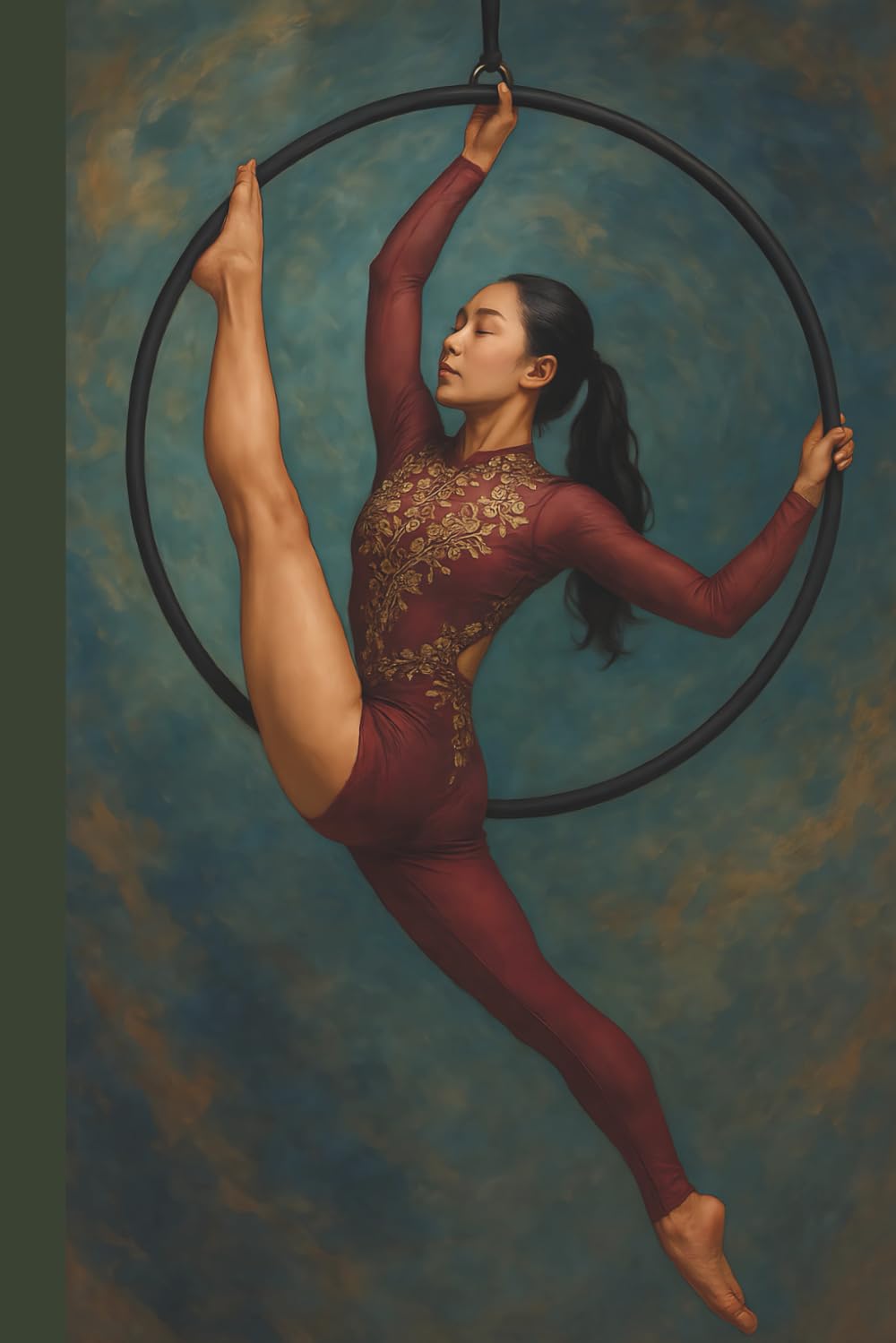 ler totalmente Aerial Hoop Artist Notebook: 150 Page Lined Journal