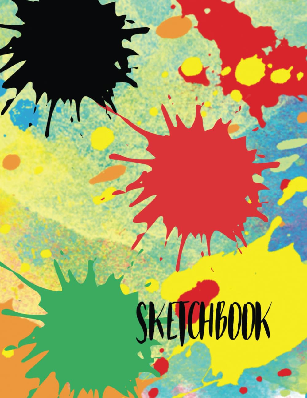 capítulo por capítulo baixar SKETCH BOOK: Blank Sketchbook for adults and teen girls for Drawing, Doodling or Sketch 120 Pages, 8.5 x 11 | Colorful Splash