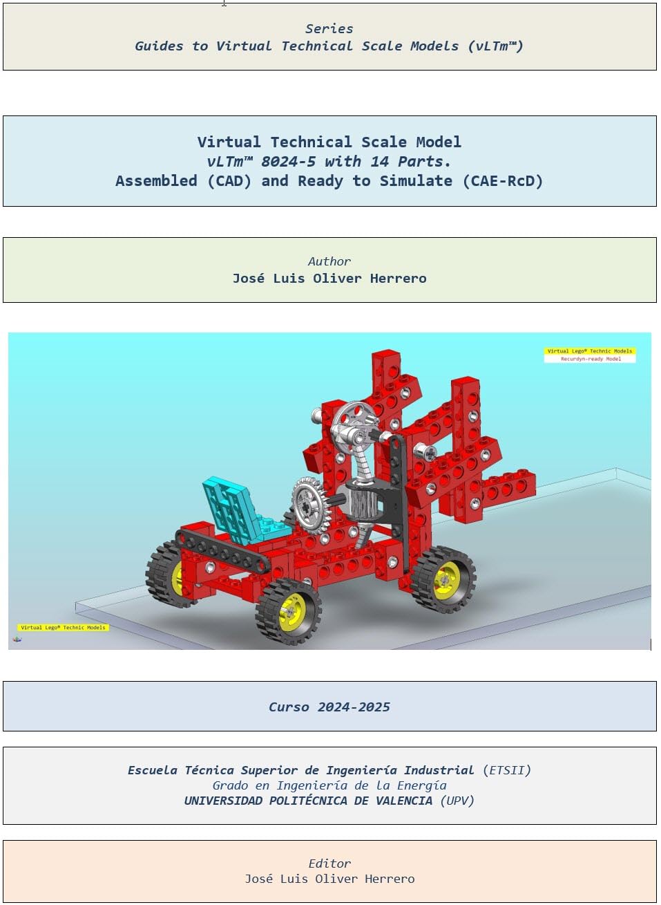 capítulo por capítulo baixar Virtual Technical Scale Model vLTm™ 8024-5 with 14 Parts. Assembled (CAD) and Ready to Simulate (CAE-RcD) (Guides to Virtual Technical Scale Models (vLTm™) Book 1025) (English Edition)