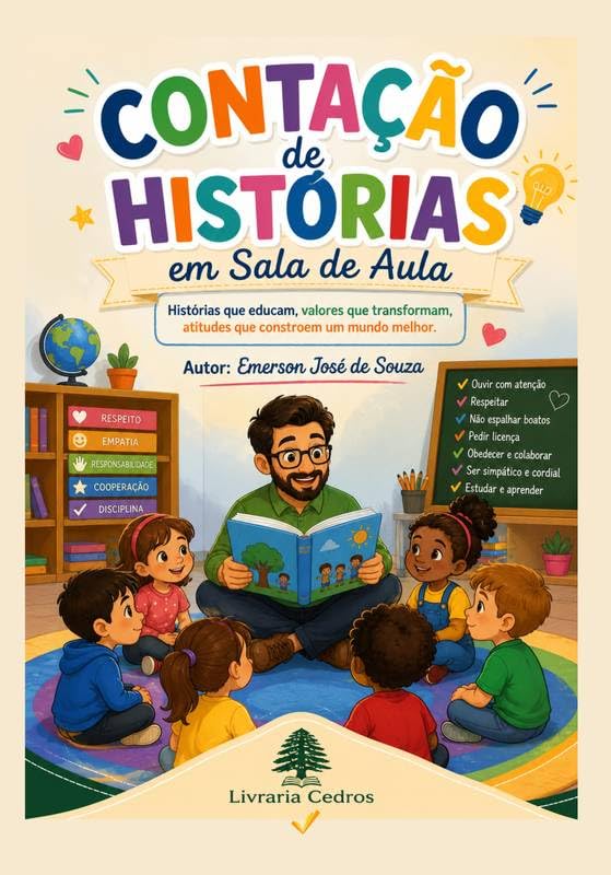 capítulo por capítulo baixar Contação de Histórias em Sala de Aula - Acolhimento e Roda de Conversa: Este livro é um convite para momentos de aprendizado, diálogo e imaginação.