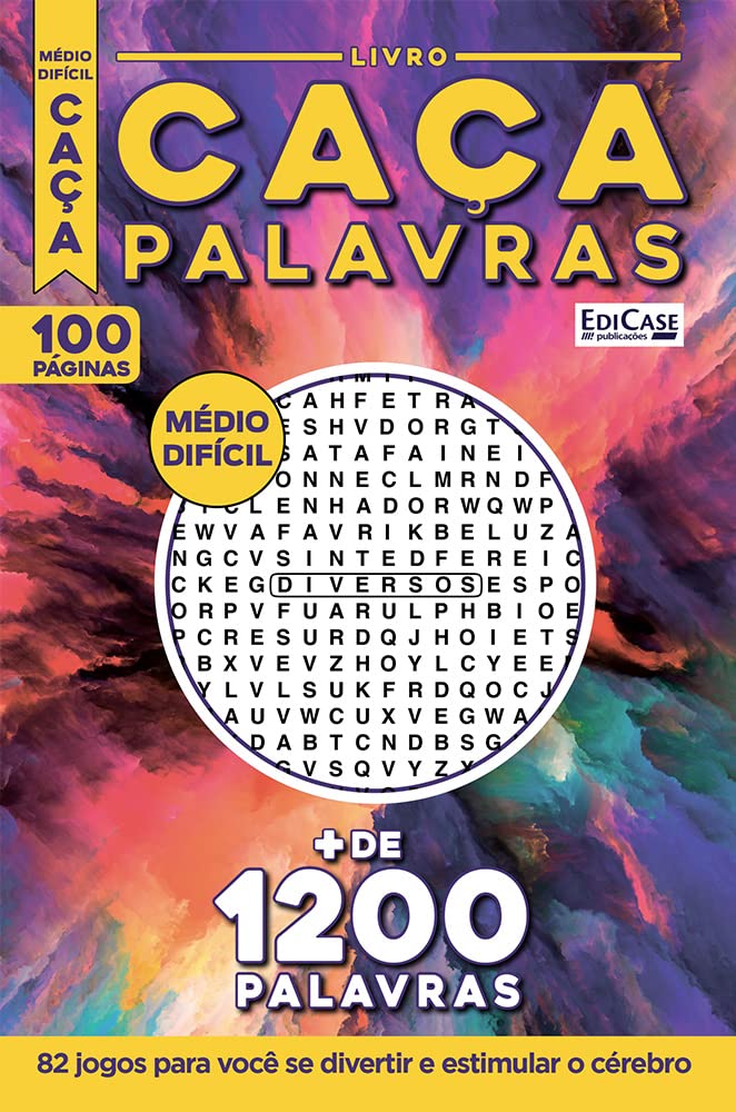 ler totalmente Livro Caça-Palavras 29: Nível Médio/ Difícil - 82 jogos para você se divertir e estimular o cérebro