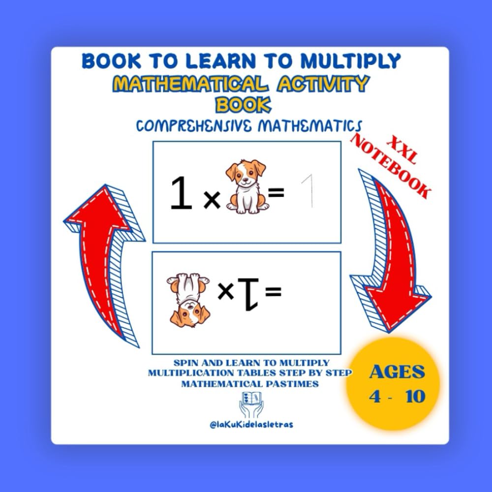 capítulo por capítulo baixar Book to learn to multiply.Mathematical Activity Book.Multiplications for Ages 5,6,7,8.Comprensive mathematics.Learning to Multiply While Playing.... for Children. Mental Calculation Development.