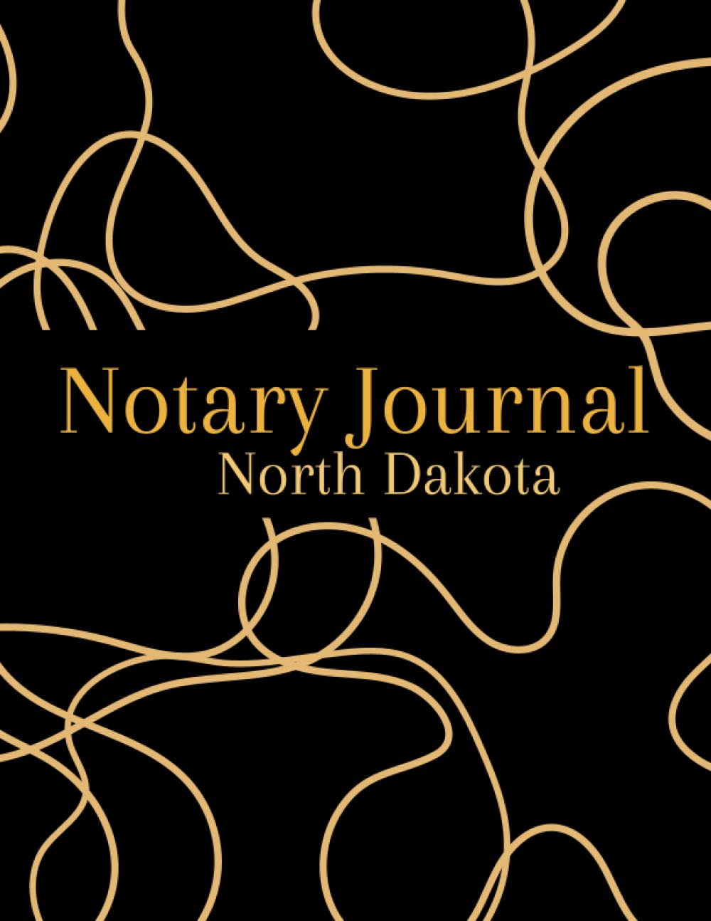 capítulo por capítulo baixar Notary Journal North Dakota: Official Notary Log Book, Record Notarial Acts - 200 Records by a Public Notary for Signing Agents, Black and Gold Finish Public Record Book