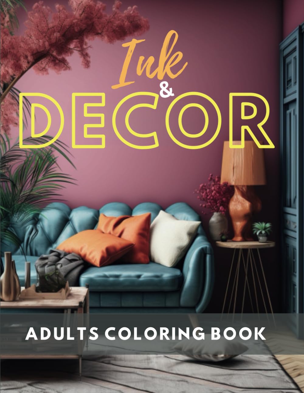 Ink & Decor: Grayscale Interior Design Coloring Book of Attractive Home Insides for Adults to Unleash Imagination and Creativity (Building Imagination) baixar o livro de graça
