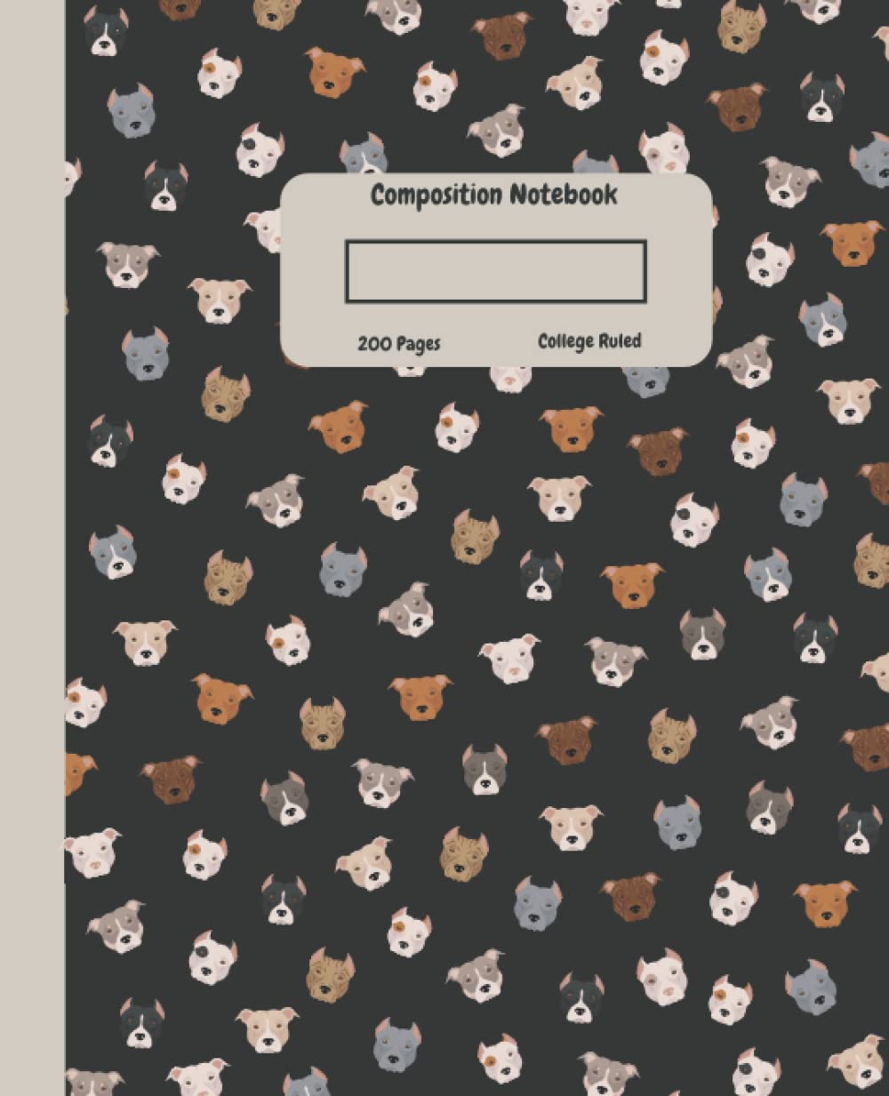 capítulo por capítulo baixar Composition Notebook Pit Bull: Composition Notebook Pit Bull, Composition Notebook with Pit Bull Cover, 200 7.5x9.25 College Ruled Pages