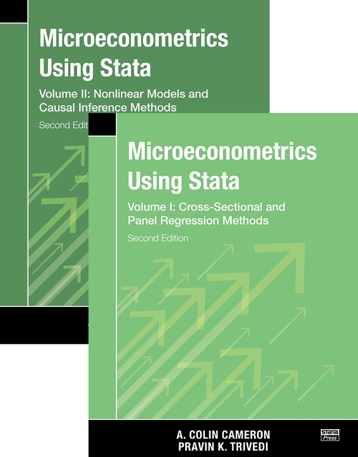 ler totalmente Microeconometrics Using Stata, Second Edition, Volumes I and II: Cross-sectional and Panel Regression Methods / Nonlinear Models and Causal Inference Methods: 1-2