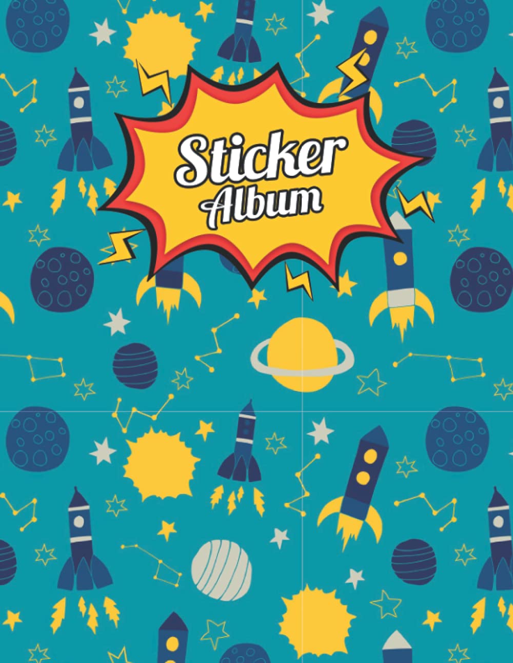 Space Sticker Album: Funny Space Blank Sticker Books For Boys and Girls, Big Sticker Collection, Collecting Album, who loves Space. baixar livro de graça
