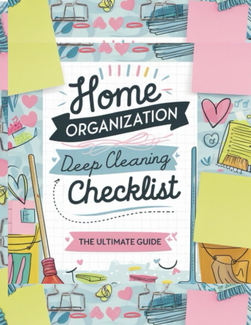 capítulo por capítulo baixar Home Organization Deep Cleaning Schedule Checklist: The Ultimate Guide to Decluttering And Organizing Your Home with Easy-to-Follow Checklists
