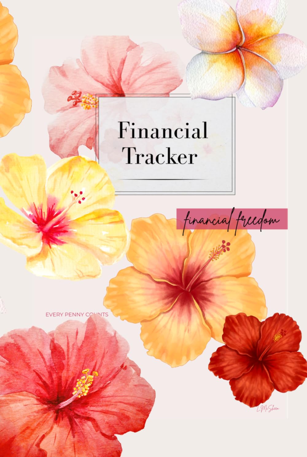 ler totalmente Finance Tracker: Floral