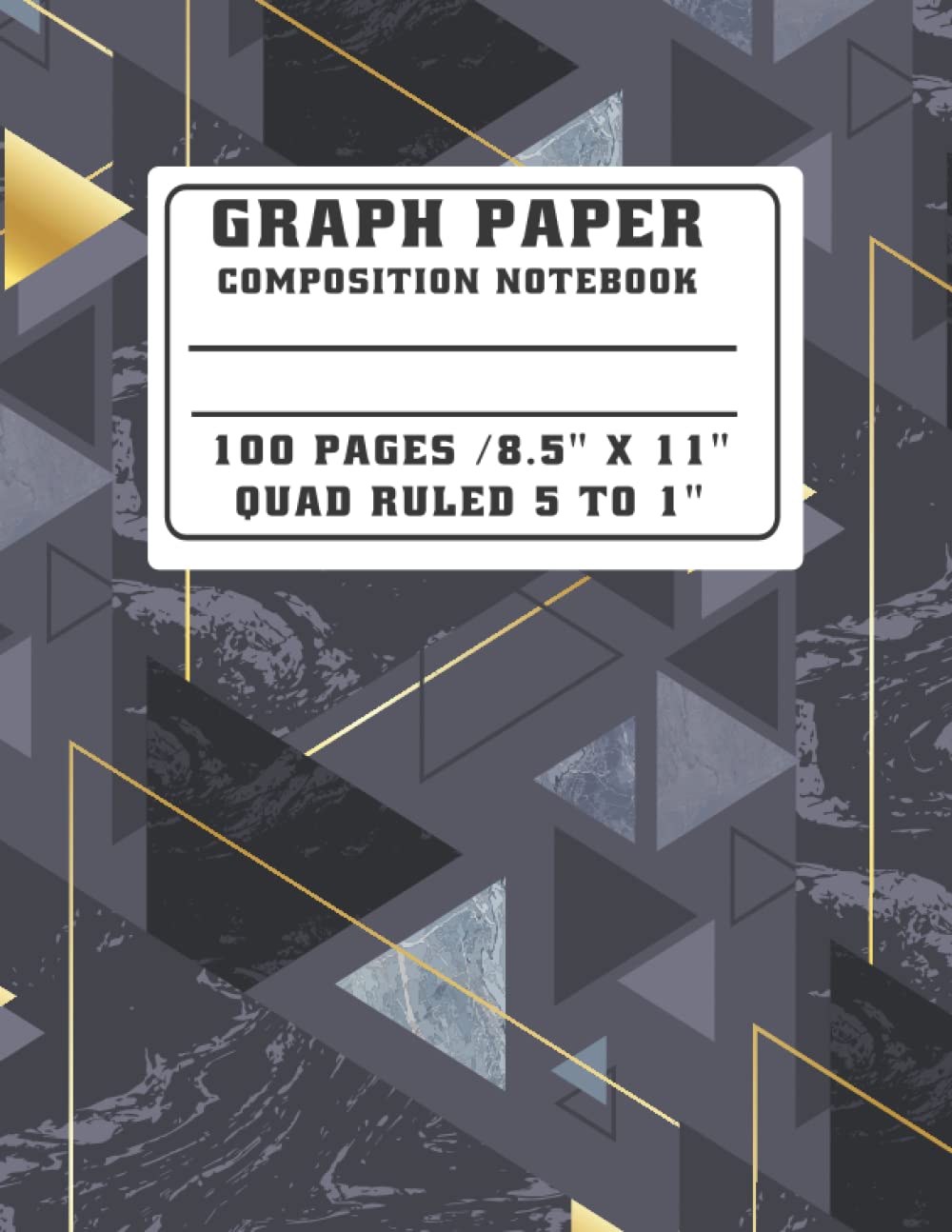 Graph Paper Composition Notebook: Dark Marble Geometric Quad Ruled 5 squares Per Inch Grid Journal for Math and Science Art and Engineering Students... College and University Graphing Paper 5x5G baixar o livro de graça