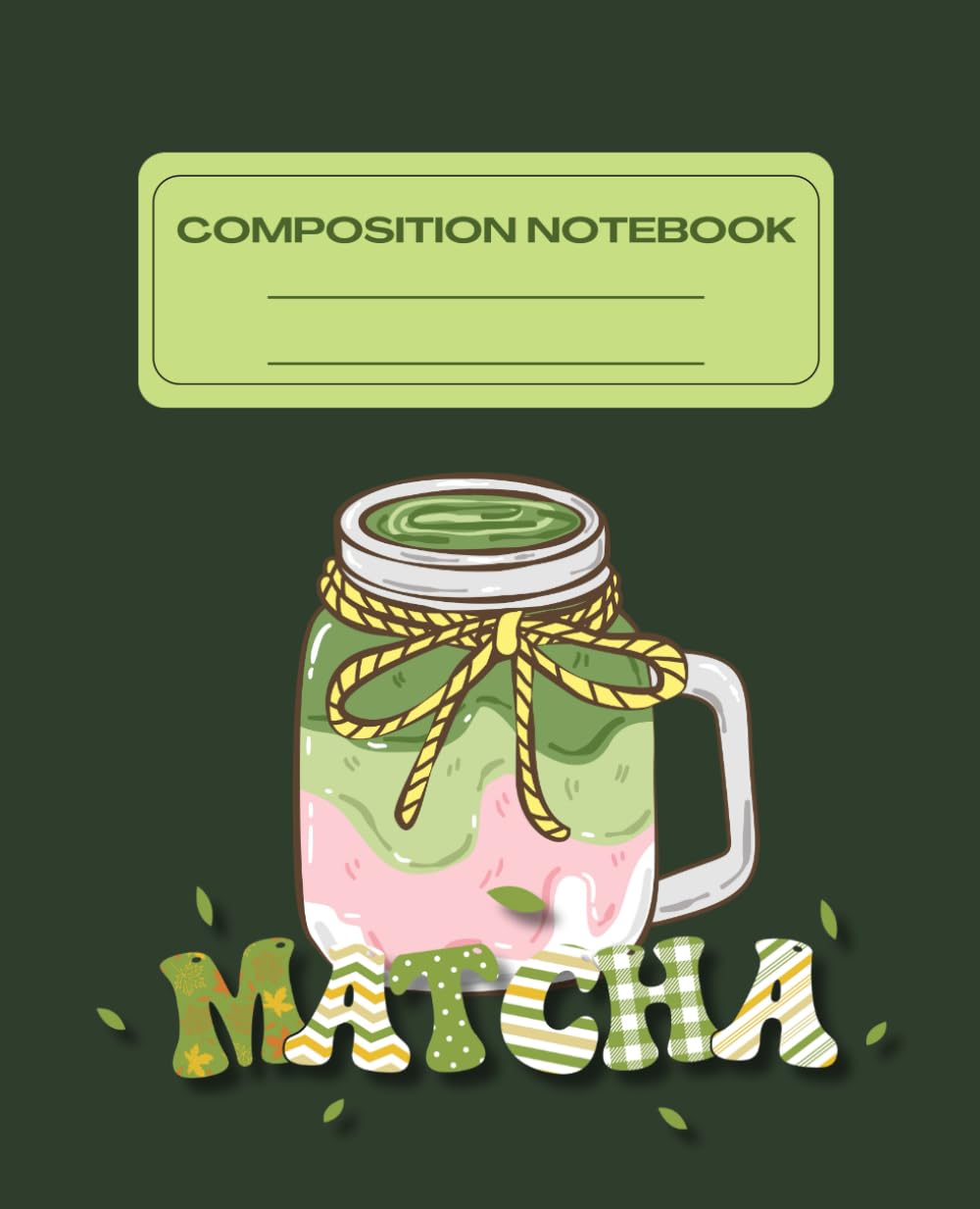 Matcha Composition Notebook Wide Ruled | 100 Pages | 7.5 x 9.75 baixar livro de graça