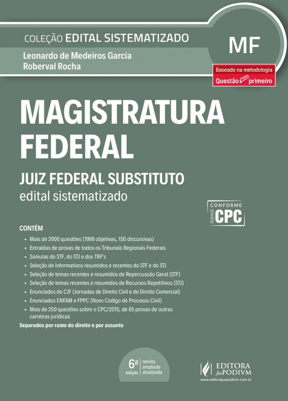 capítulo por capítulo baixar Magistratura Federal: Juiz Federal Substituto