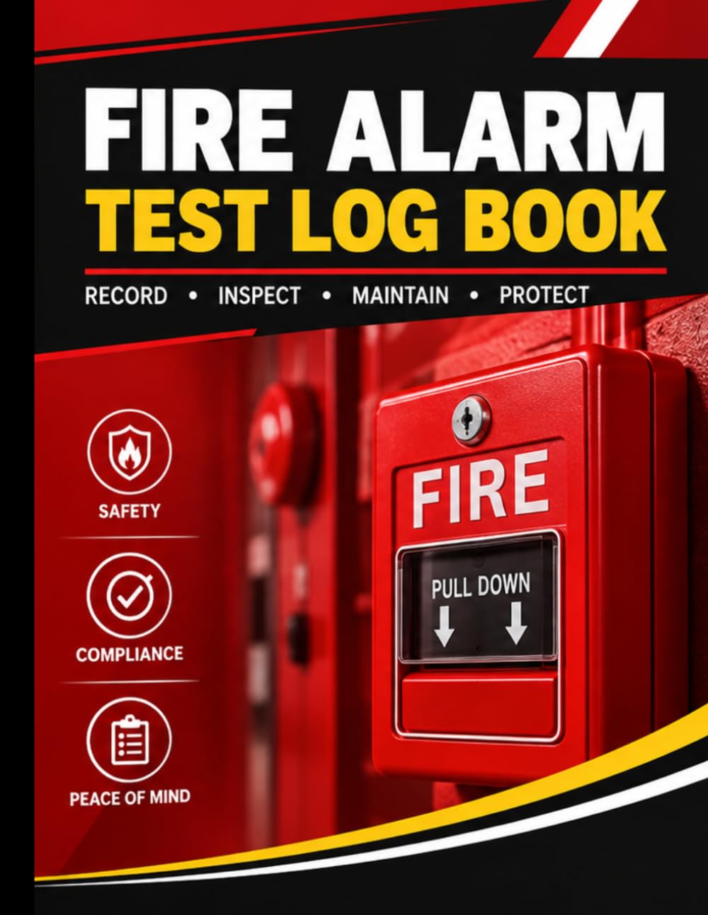 Fire Alarm Test Log Book: Fire Alarm Inspection, Testing, Maintenance, Fault and Service Record Book for Buildings, Offices and Commercial Properties baixar o livro de graça