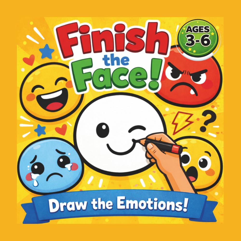 ler totalmente Finish the Face!: Draw Funny Faces and Learn Feelings