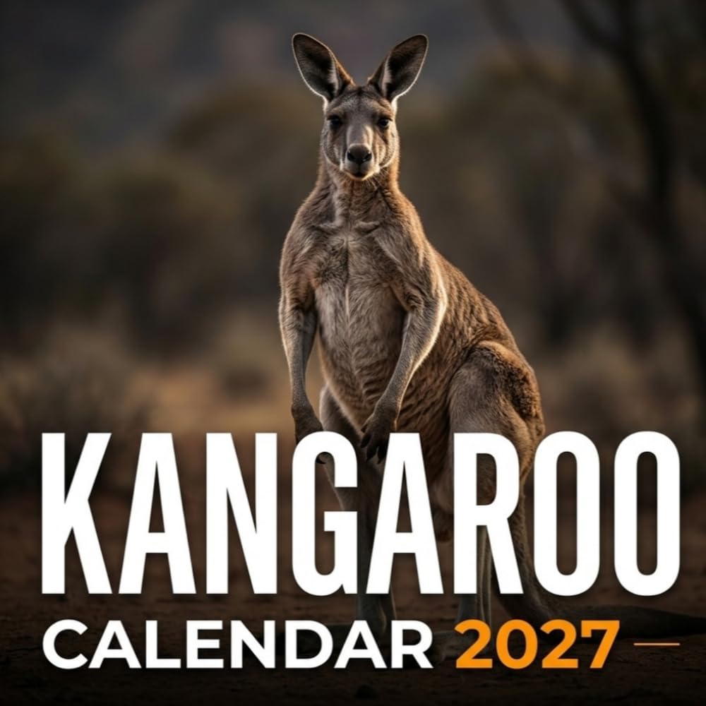 Kangaroo Calendar 2027: Epic Australian Wildlife