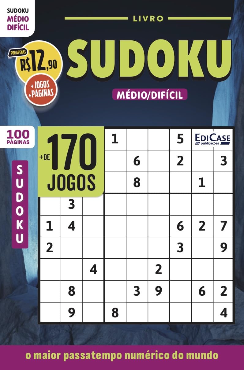 Livro Sudoku 29: Nível Médio/ Difícil - O maior passatempo numérico do mundo baixar o livro de graça