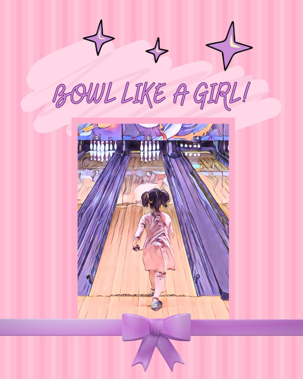 Bowl Like a Girl: A Blank Lined Notebook/Journal for Bowling Enthusiasts; 100 pages (50 sheets), bowling design, glossy cover, measures 8" x 10"; gift... love bowling; bowling tournament prize/award baixar o livro de graça