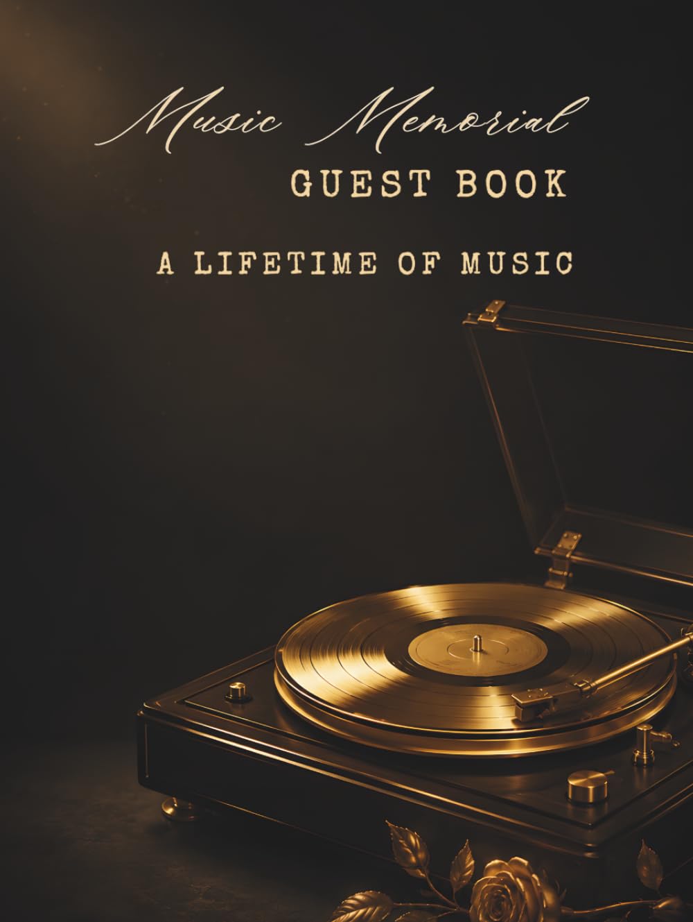 ler totalmente MUSIC MEMORIAL GUEST BOOK: A Lifetime of Music: Memorial Guest Book for a Record Lover or Record Collector, Funeral Service and Celebration of Life