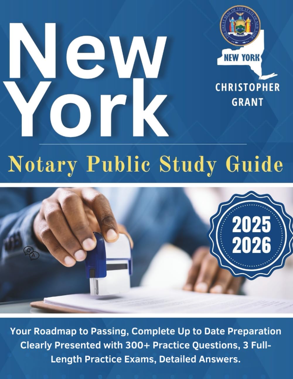 New York Notary Public Study Guide 2025-2026: Your Roadmap to Passing, Complete Up to Date Preparation Clearly Presented with 300+ Practice Questions, 3 Full-Length Practice Exams, Detailed Answers baixar o livro de graça