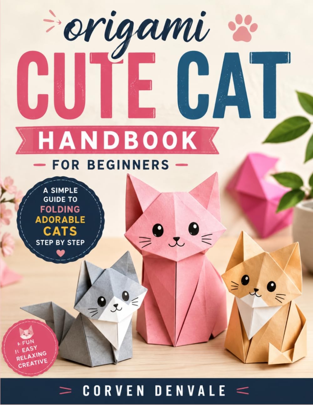 capítulo por capítulo baixar Origami Cute Cat Handbook for Beginners: A Simple Guide to Folding Adorable Cats Step by Step