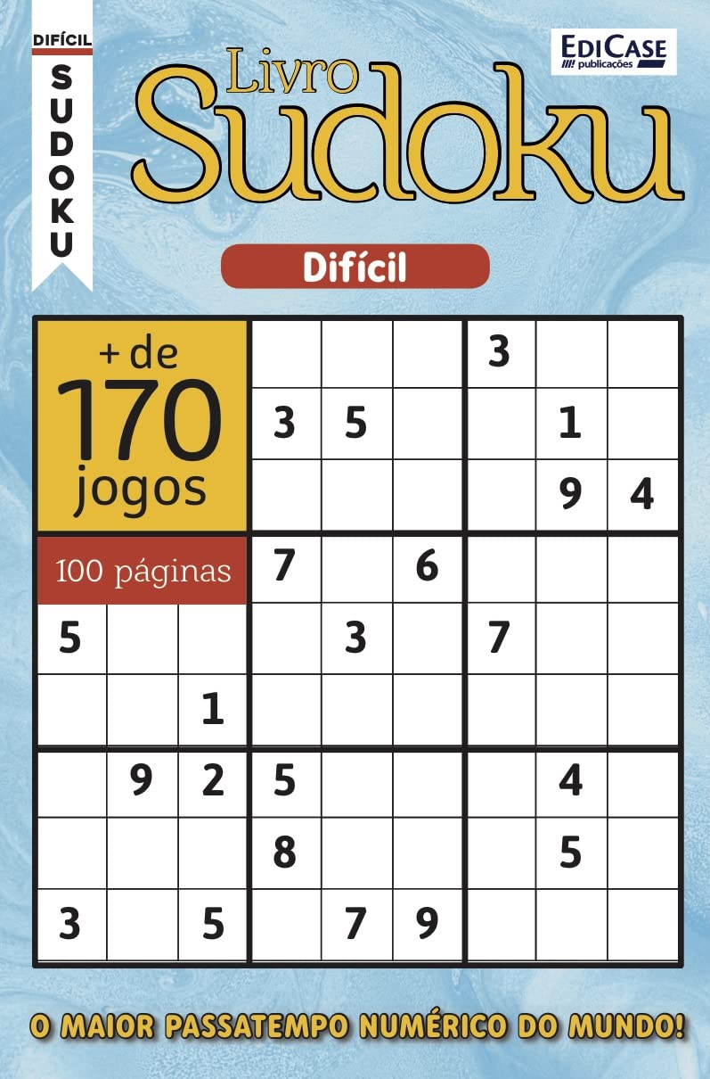 Livro Sudoku 24: Nível Difícil - O maior passatempo numérico do mundo baixar o livro de graça