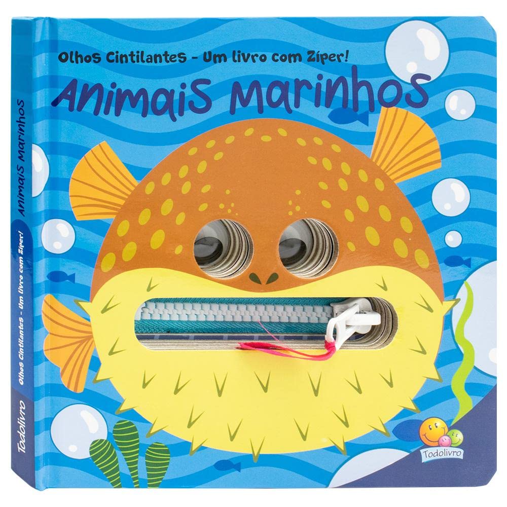 Olhos Cintilantes - Um livro com Zíper: Animais Marinhos baixar o livro de graça