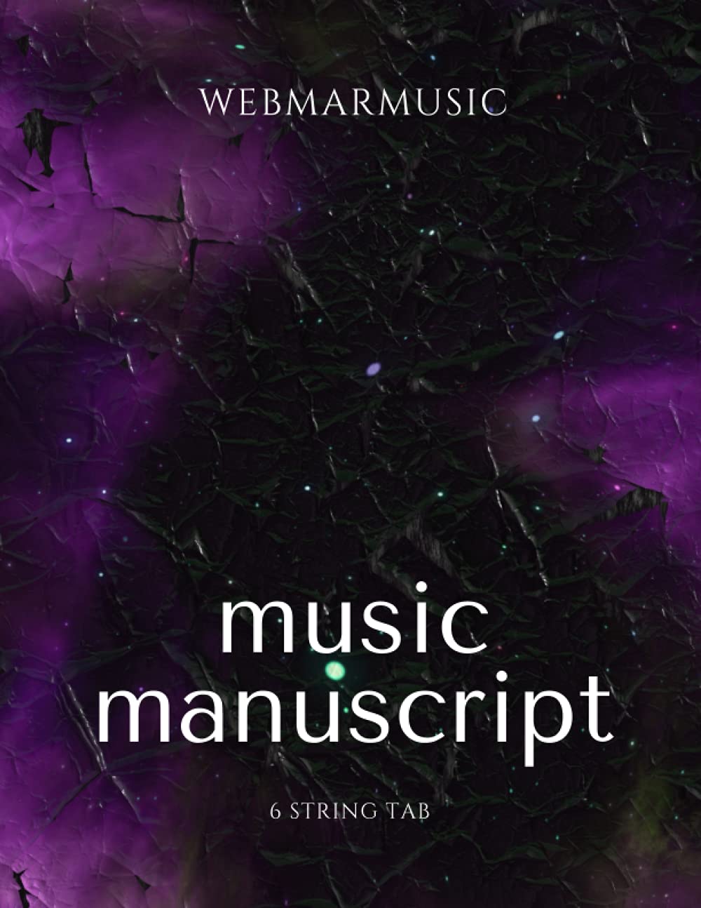 ler totalmente Music Manuscript: 6 String TAB- 105 Pages, 8.5"x 11"