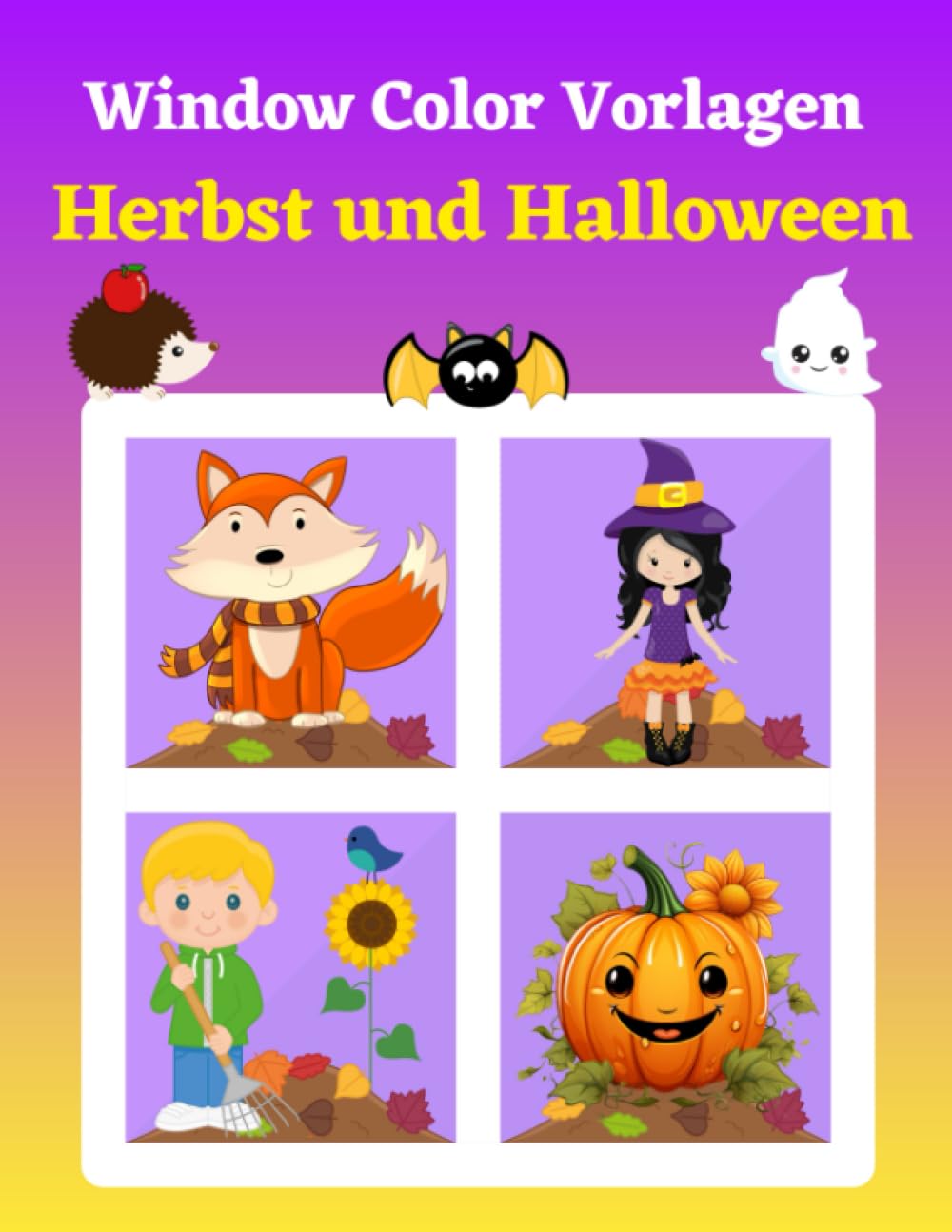 ler totalmente Window Color Vorlagen Herbst und Halloween: Über 100 liebevoll gestaltete und abwechslungsreiche Herbstmotive für Kinder ab 5 Jahren und Erwachsene |... Wiederverwendbare Schablonen (German Edition)