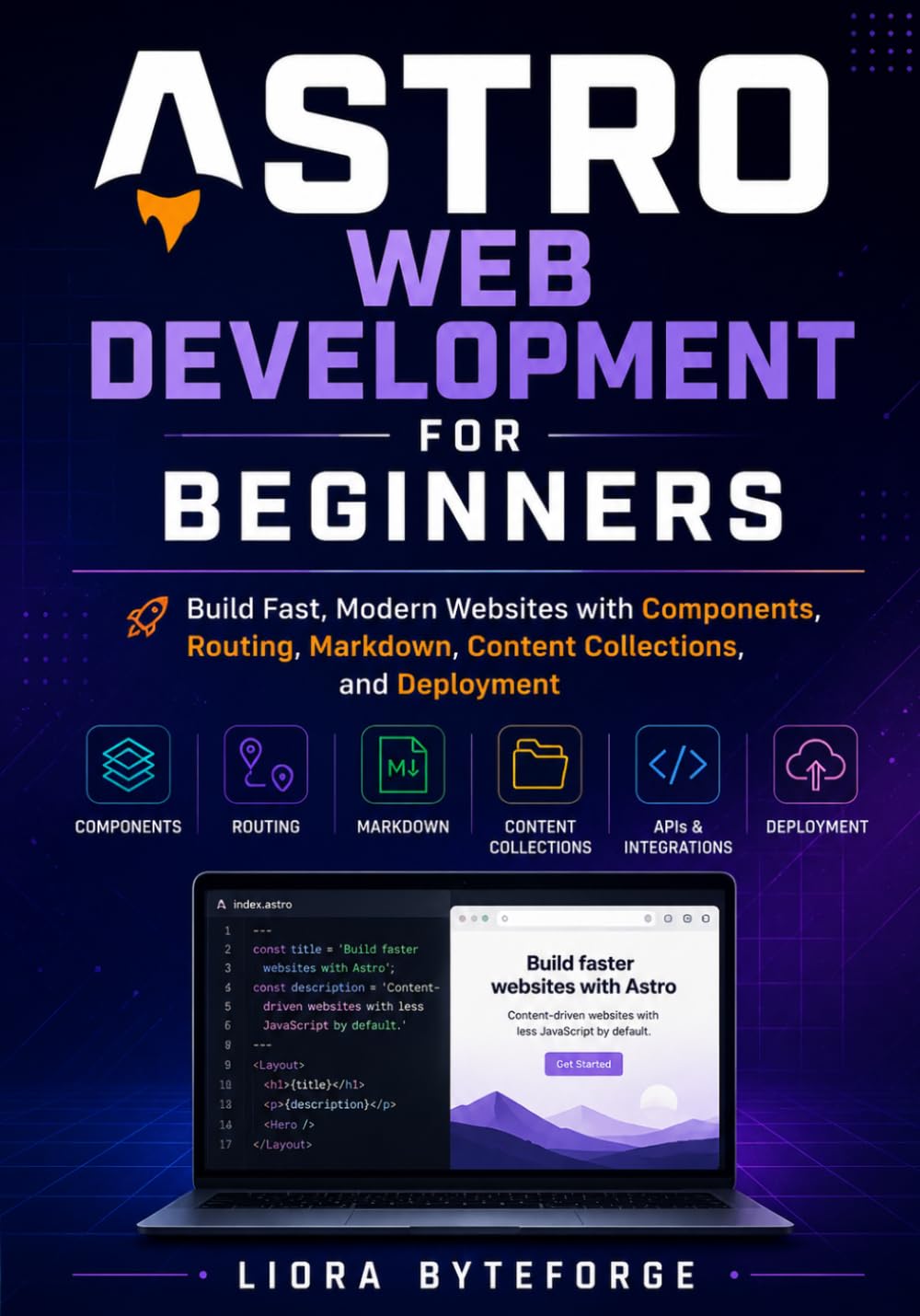 ler totalmente Astro Web Development for Beginners: Build Fast, Modern Websites with Components, Routing, Markdown, Content Collections, and Deployment