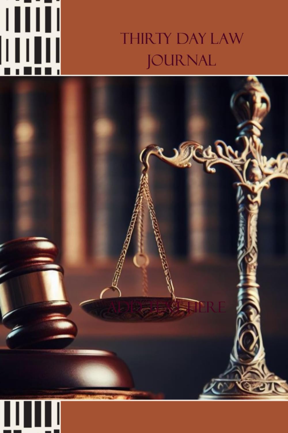 30 Day Law Journal: Gavel and Scale baixar livro de graça