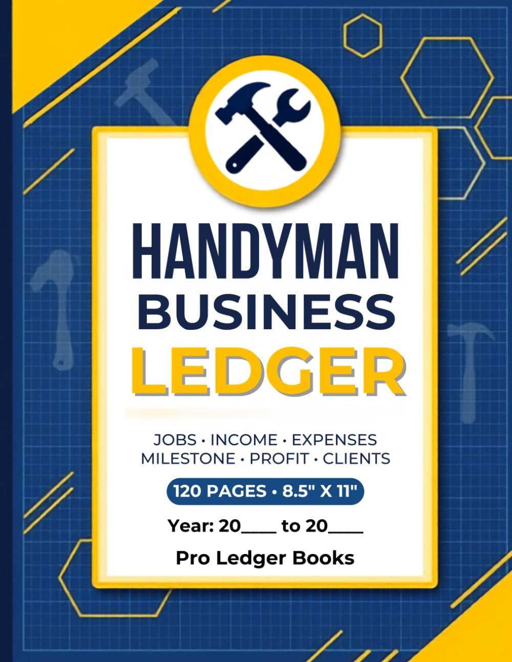 capítulo por capítulo baixar Handyman Business Ledger: Jobs, Income, Expenses, Mileage & Profit Tracker | Client Organizer for Contractors, Plumbers, Electricians & Handymen
