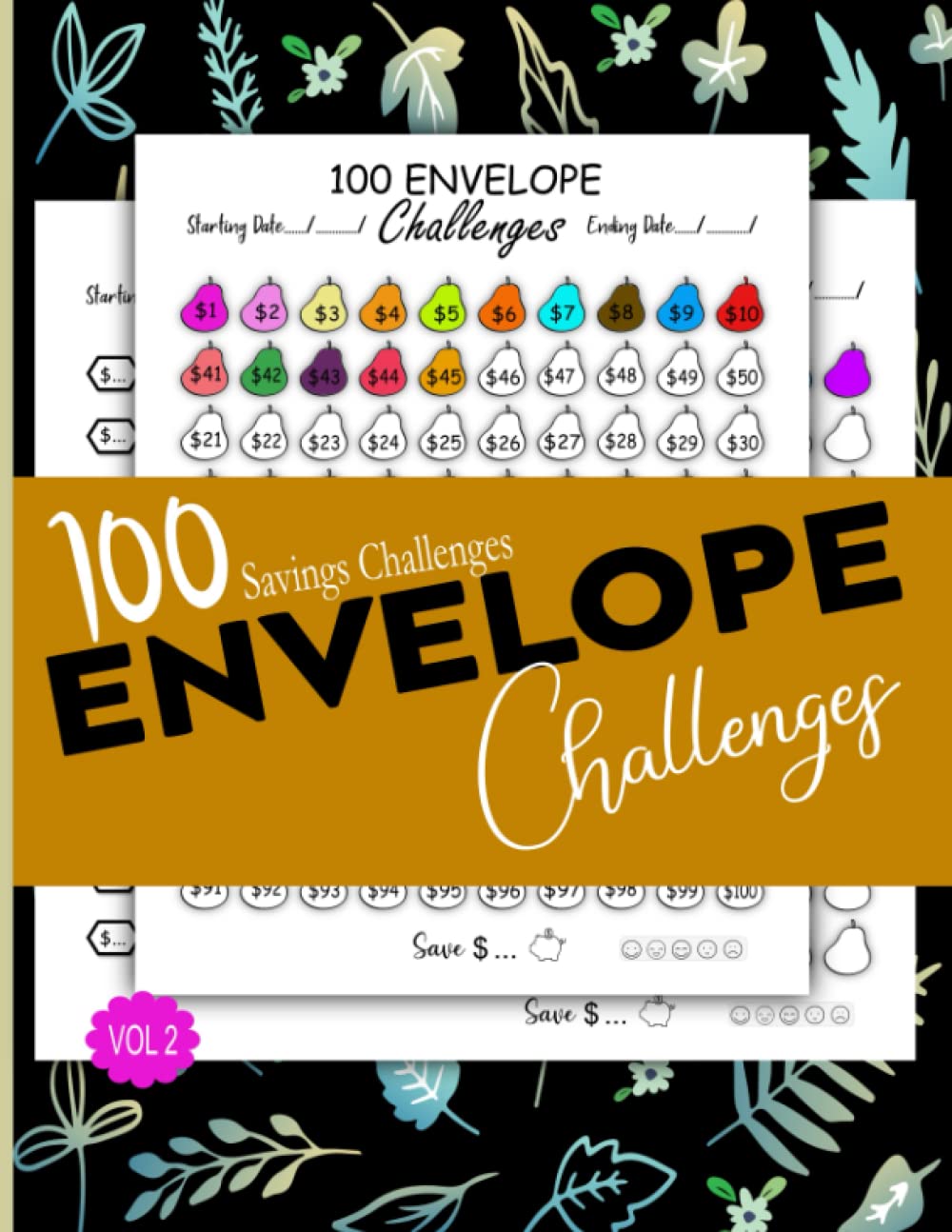 100 Envelopes Money Saving Challenges: Saving Tracker Journal For Men And Women |Easy And fun Way To Save $5,050, cash envelope wallet |Cash Envelope, Finance Challenge, Money Challenge 110 pages baixar o livro de graça
