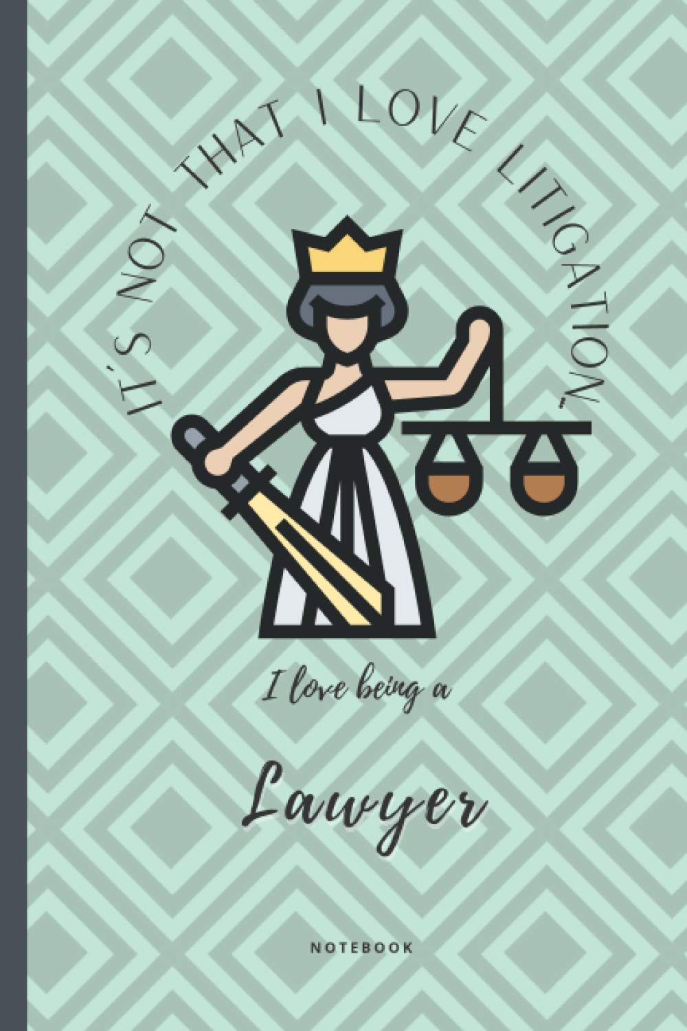 capítulo por capítulo baixar It's not that I love litigation... I love being a lawyer Notebook