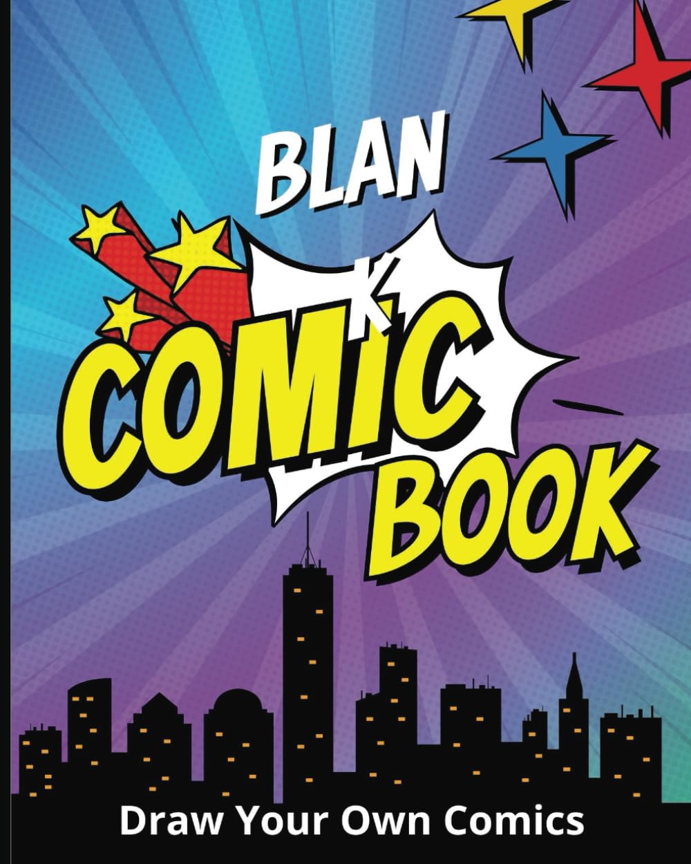 ler totalmente Blank Comic Book: Draw Your Own Comics