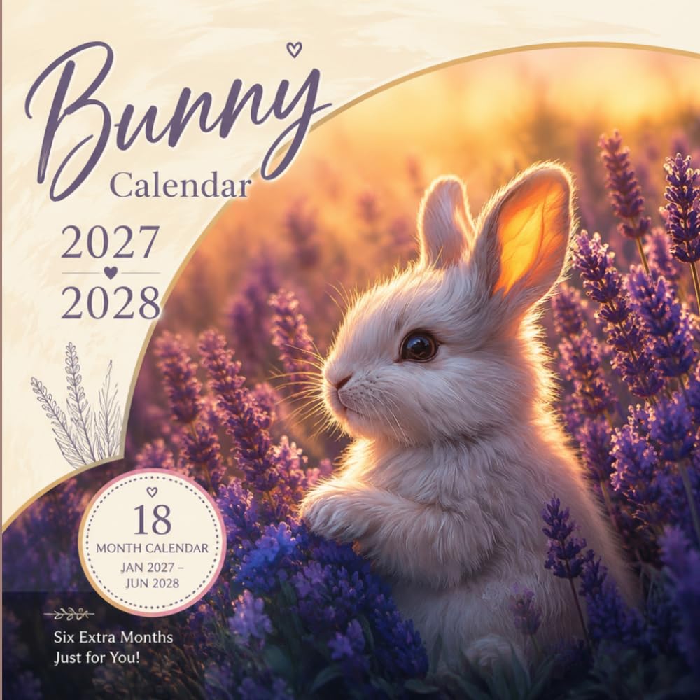 Calendar 2027–2028 Bunny baixar o livro de graça