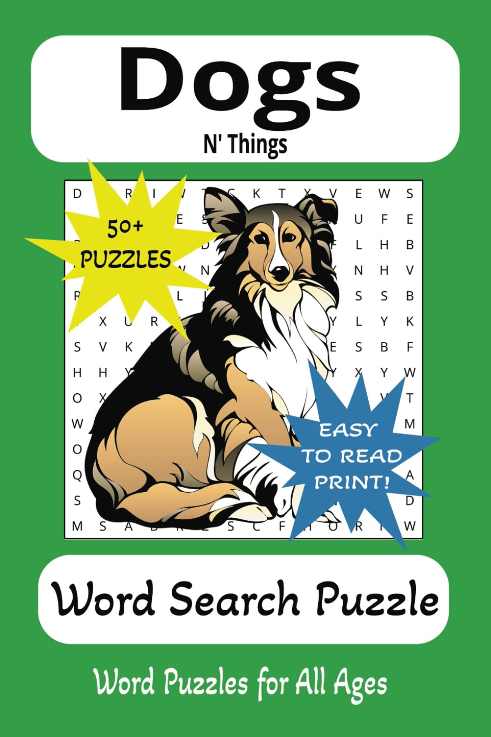 ler totalmente Dogs N' Things Word Search Puzzle Book: Dog Pet Lovers Word Search Puzzle Book, Dog Theme Puzzle Book, 6x9, 50+ Word Puzzles, 110 Pages! Improve Your Dog Vocabulary!!