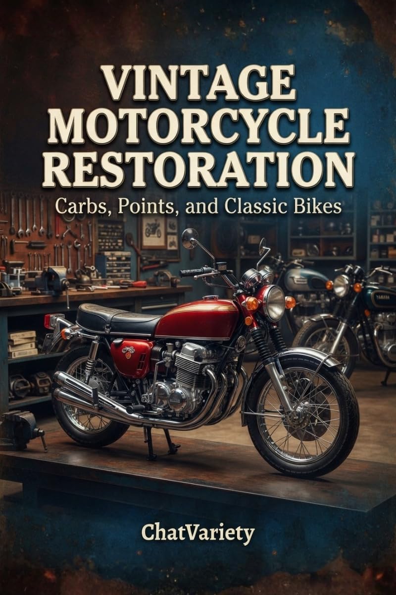 capítulo por capítulo baixar Vintage Motorcycle Restoration: Carbs, Points, and Classic Bikes (Motorcycle Maintenance & Riding Series) (English Edition)