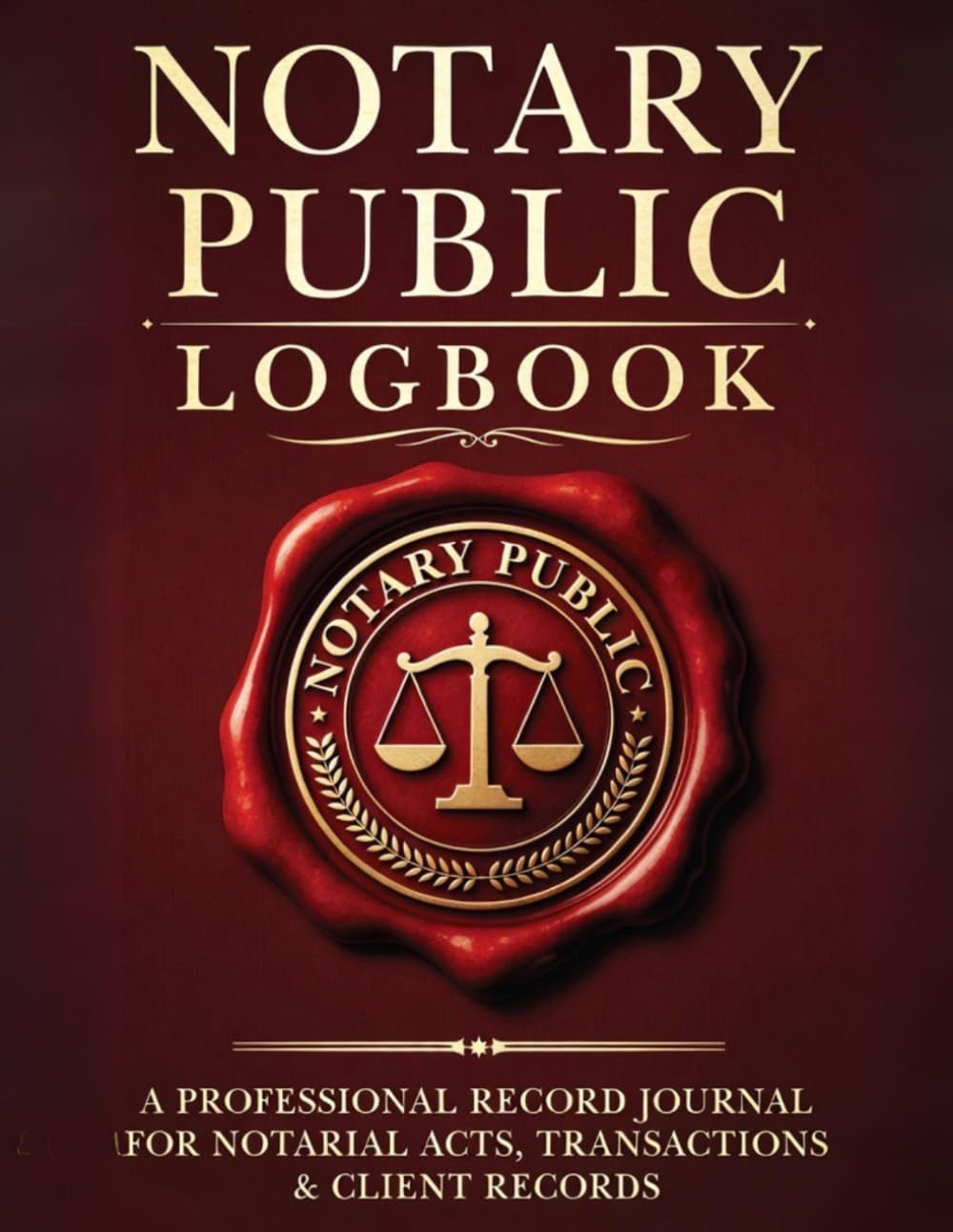 capítulo por capítulo baixar Notary Public Logbook: A Professional Record Journal for Notarial Acts Transactions and Client Records