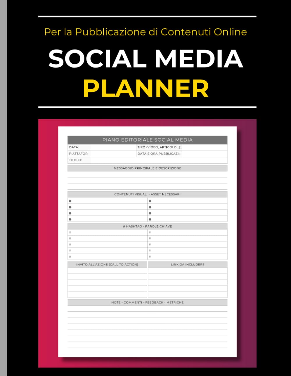 capítulo por capítulo baixar Social Media Planner: Agenda per pianificare la pubblicazione di contenuti online, campagne e strategie di marketing digitale (Italian Edition)