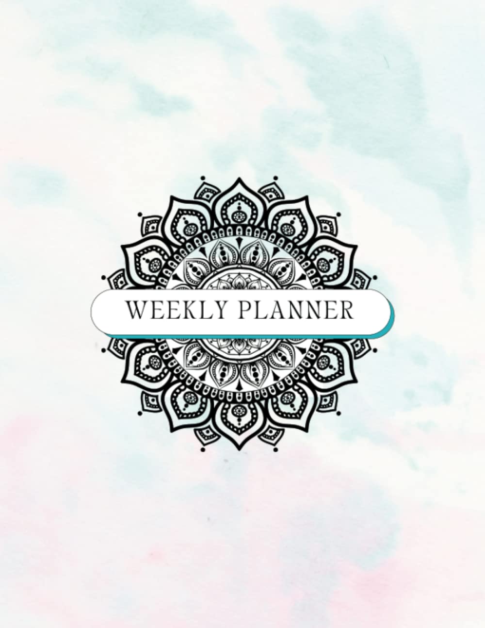 Undated Weekly Planner Notebook: Two Year Weekly Planner with Blank, Lined, and Undated pages and Mandala Cover baixar o livro de graça