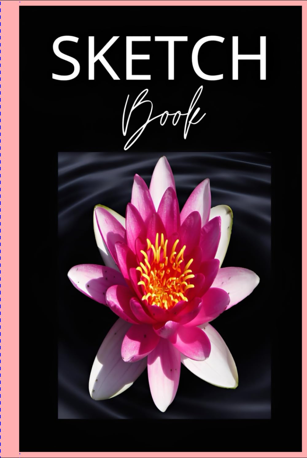 ler totalmente Lotus Flower Sketchbook: 120 Pages of Premium Blank Paper for Drawing, Sketching, Doodling, and Creative Art