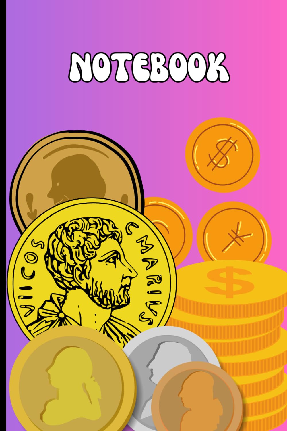 Notebook: Cool Coin Themed Journal baixar livro de graça