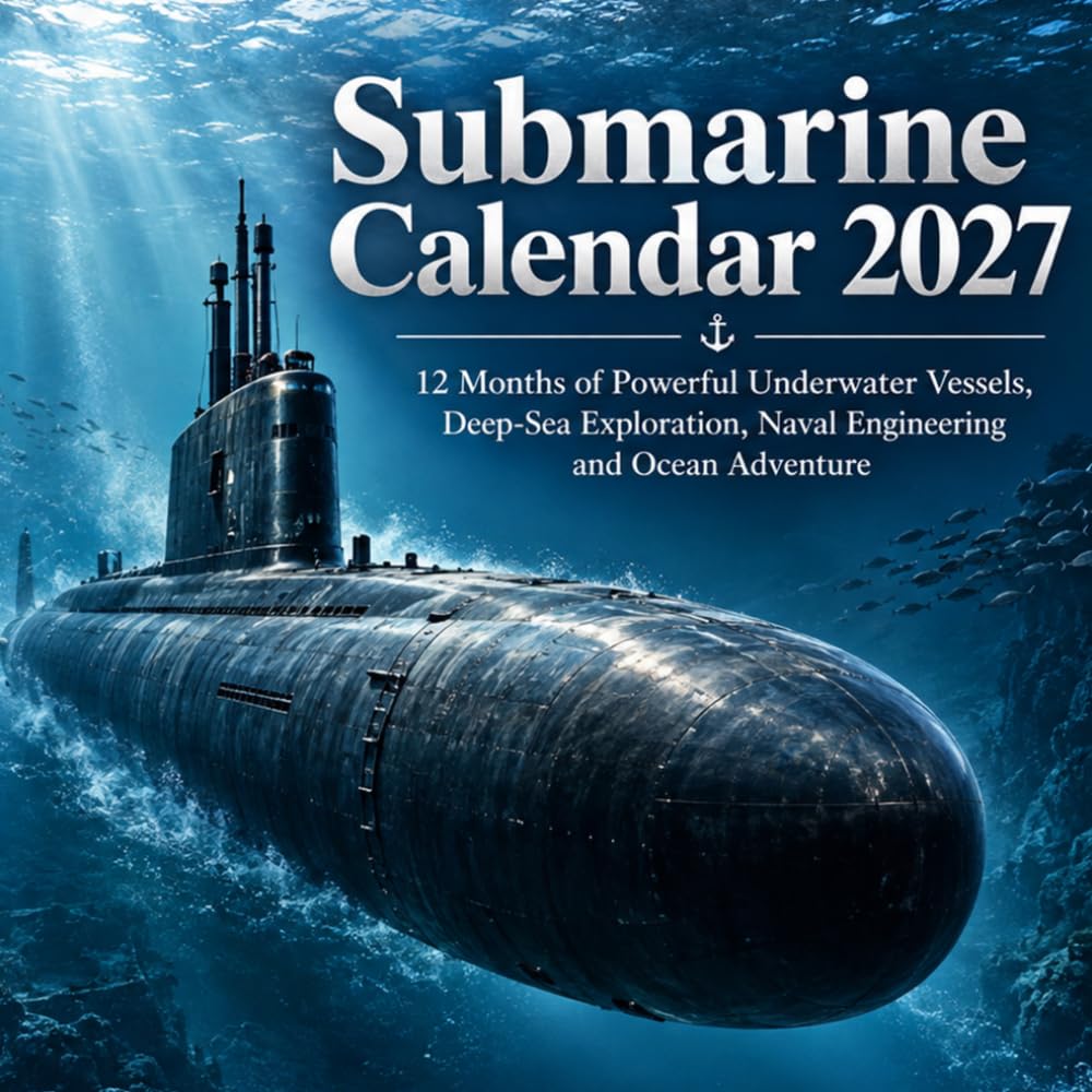 Submarine Calendar 2027: 12 Months of Powerful Underwater Vessels, Deep-Sea Exploration, Naval Engineering and Ocean Adventure baixar livro de graça