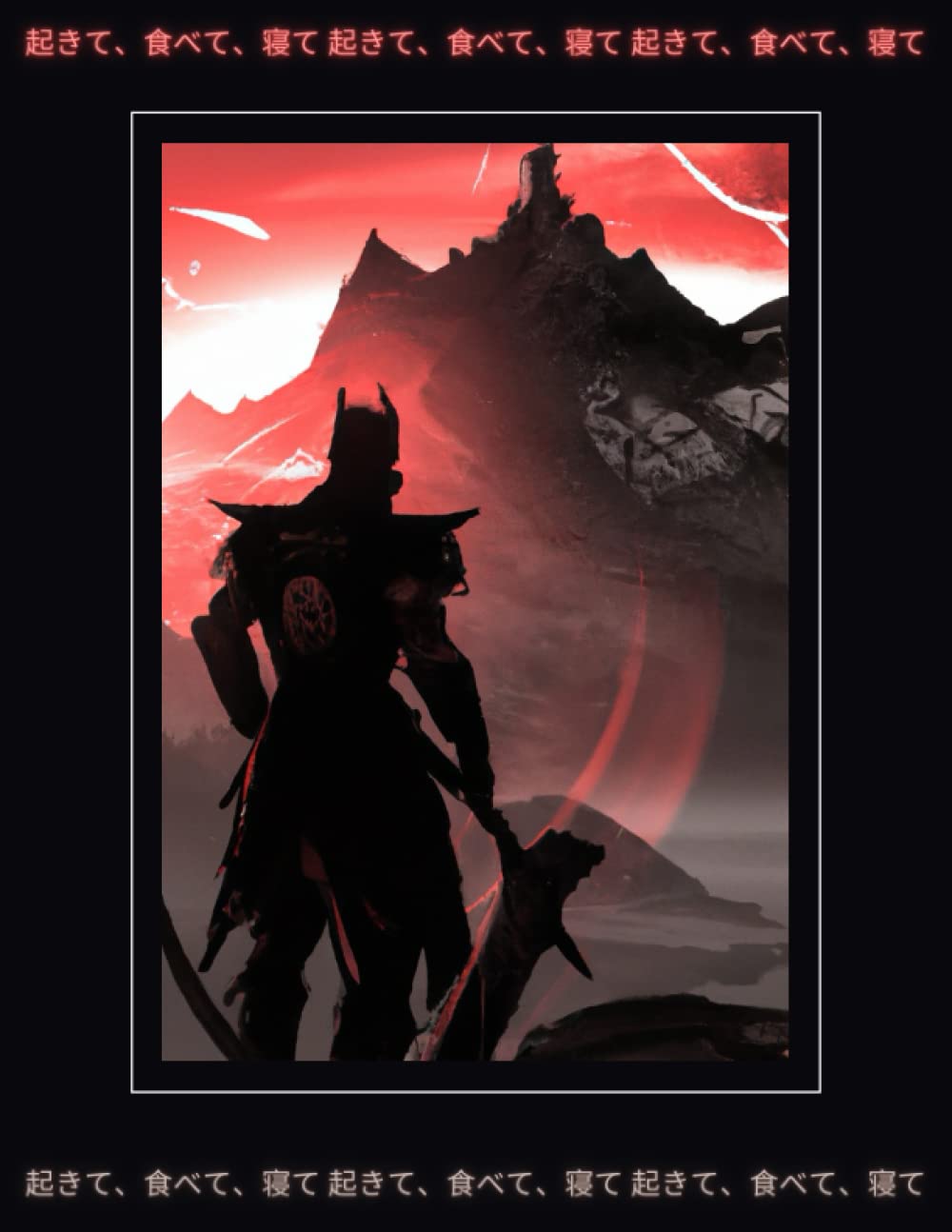 capítulo por capítulo baixar Dark Red Knight Themed Notebook: 8.5 x 11 Inches / 120 Page Black Lined/Dark Red Knight Themed/For Study/Easy Take Note/Futuristic Cool Notebook