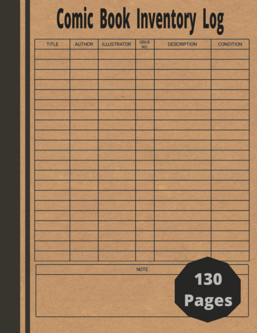 ler totalmente Comic Book Inventory Log: Log Book For Comic Book Collecting and for Comic Collectors