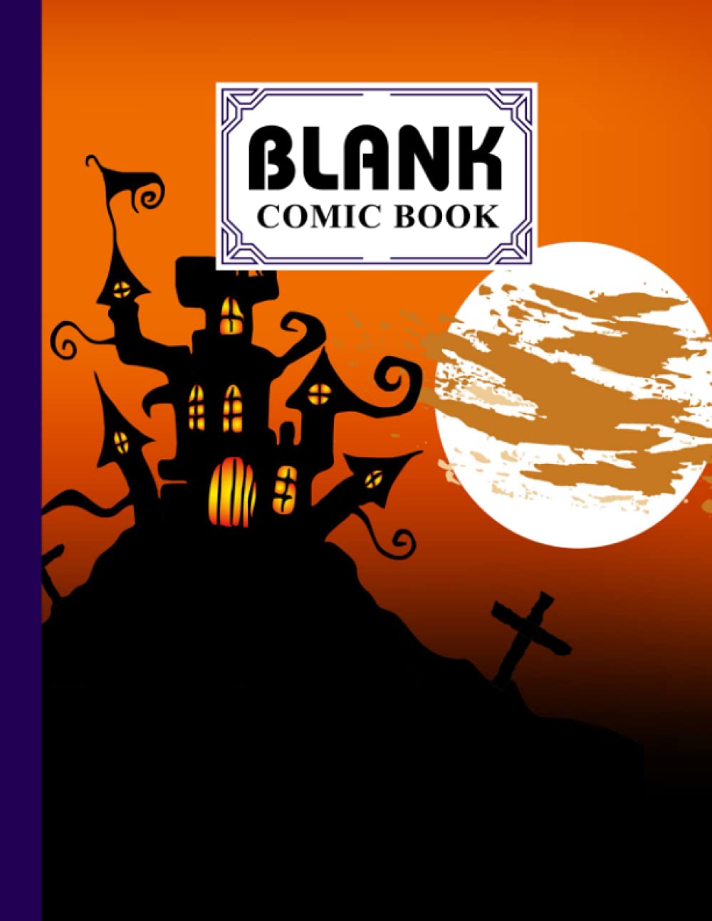 Blank Comic Book: Premium Castles Cover Blank Comic Book, Create Your Own Story, Journal, Notebook, Sketchbook for Kids and Adults, 120 Pages - Size 8.5" x 11" Notebook by Nikolai Gebhardt baixar livro de graça